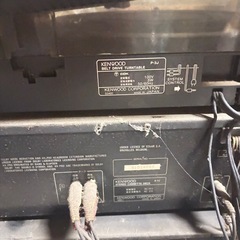 KENWOOD オーディオ 古コンポの画像