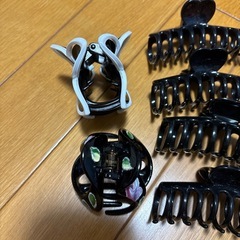 ヘアクリップ 9個の画像