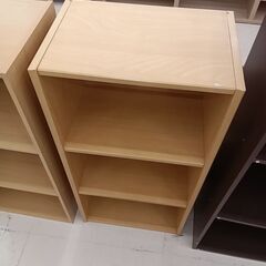 ★ジモティ割あり★  カラーボックス ベージュ W44×D39....