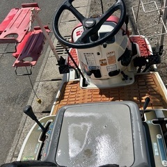 ヤンマー 田植機　セル付き　Pe-4  4条植え　セル　パワステ　デフロック　バックアップ　乗用型　田んぼ　農機具　簡易動作チェック動画ありの画像