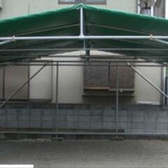 簡易的なガレージ兼作業場を作りたいと思っています
