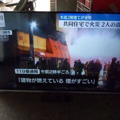 O633　東芝　50V型　液晶テレビ　REGZA　LEDバックラ...