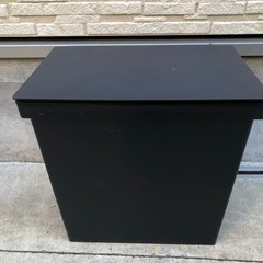 無印良品  ダストボックス ゴミ箱 ブラック 24L