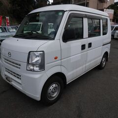 (6407) H27(2015)年 ３８万円　マツダ スクラム AT 白 走行137,397㎞の画像