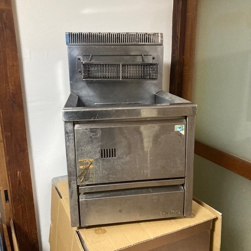 【ジャンク品】業務用フライヤー