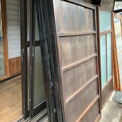 古建具・古材建具（戸板・ガラス戸）※戸襖終了