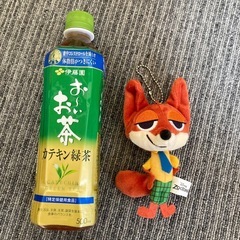 Disney ★ ズートピア ニック・ワイルド ぬいぐるみ　キーホルダー　人気の画像