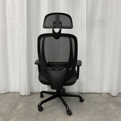 KD-5【新入荷　リサイクル品】ニトリ　クエス　ワークチェア　黒の画像