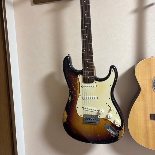 レリック仕上げ　ストラト
ギター