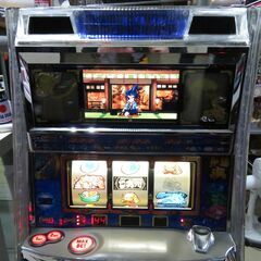 パチスロ実機 初代 政宗 コイン不用機 ドアキー・設定キー付 スロット クレカ決済可能│江別市のリサイクルショップドロップの画像
