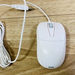 【4/20掲載終了】【ほぼ新品】静音有線USBマウス SANWA...