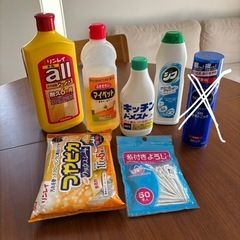 お掃除用品、洗面用品
