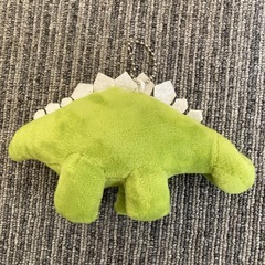 恐竜　ステゴサウルス　ぬいぐるみ　キーホルダー　人気の画像
