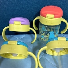 リッチェル　Richell ステップアップマグセット ＋アンパンマン2WAYミルクケースの画像