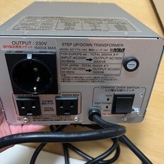 【美品】変圧器　3000　の画像