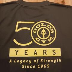 ゴールドジム限定プレミアTシャツ50周年記念モデルの画像