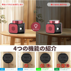 🐭夏前早割セール【新品未使用】USB式 超音波ネズミ＆害虫撃退器 無音 薬剤不要 ペット安全 静音 節電 コンパクト 屋内用 持ち運び簡単 検索ワード：超音波ネズミ撃退器 害虫駆除 USB式 無音 薬剤不要 ペット安全 静音 節電 コンパクト 屋内用 持ち運びの画像