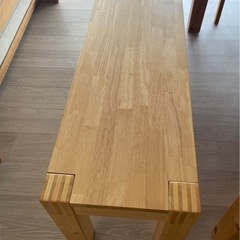 値下げ交渉可IKEA イケア ノールドビーベンチ 中古の画像