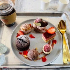カフェ、ランチ、(グルチャメンバー) - チャット