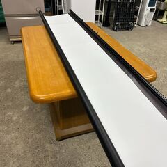 Theaterhouse タペストリースクリーン 120インチ 16:9 BTP2657WEM 掛図 吊り下げ式 ホームシアター用の画像