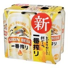 キリン　一番搾り　５００ｍｌ　６缶パックの画像
