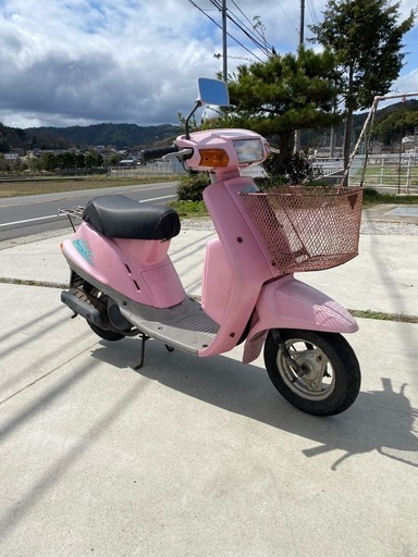 岡山発ヤマハ ミント 希少 純正ピンク 実働