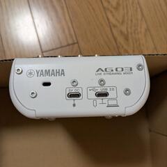 値下げ Yamaha AG03 オーディオインターフェースの画像