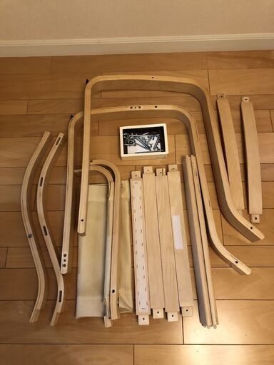 IKEA アームチェア ポエング（分解済み、要組立） (もりのりす