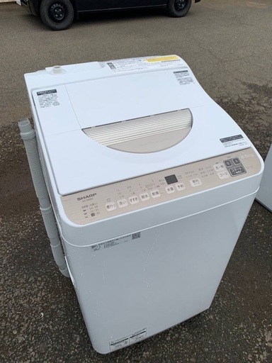 EJ5138番✨SHARP✨電気洗濯乾燥機 ✨ES-T6GBK-N (ECO家電 EJ5138番✨SHARP✨電気洗濯乾燥機 ✨ES-T6GBK-N (ECO家電