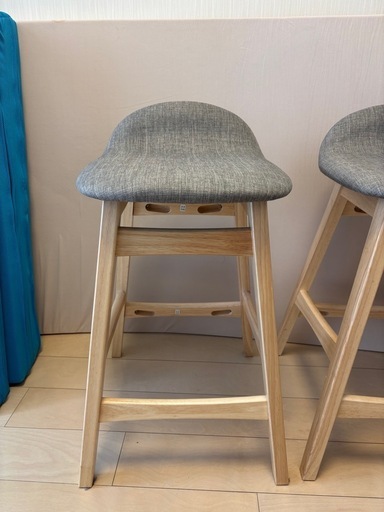 ニトリ　カウンターチェア2脚　美品