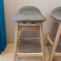 ニトリ　カウンターチェア2脚　美品の画像