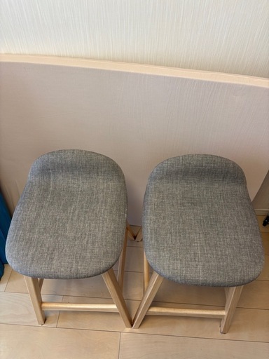 ニトリ　カウンターチェア2脚　美品
