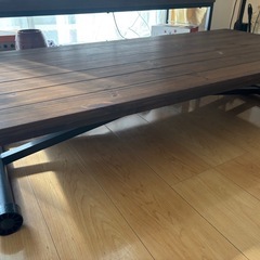 【お話中】昇降式木テーブルの画像