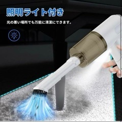 【未使用】ハンディークリーナー 車用掃除機 ブロワー コンパクト掃除機の画像