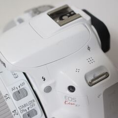 Canon Kiss X7 ホワイト 標準ズームレンズセット 一眼レフカメラの画像