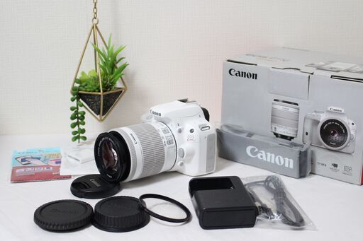 Canon Kiss X7 ホワイト 標準ズームレンズセット 一眼レフカメラ