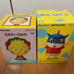 クレヨンしんちゃん コジコジ 2体セット ソフビ COJI-COJI フィギュアの画像