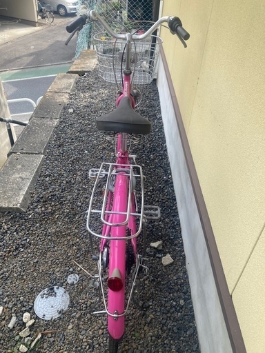 自転車ピンク(6ギア)