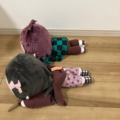 鬼滅の刃のぬいぐるみの画像