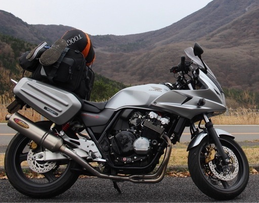 取引中バイク用サイドバック