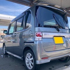 月々9千円〜分割可❗️車検2年付き！【名義変更代込み】広い車内！大人気‼️ダイハツ タントカスタム☆HDDナビ付き☆走行中DVD見れます☆便利なバックカメラ付き☆純正アルミ☆事故修復歴無し☆電動スライドドア☆ドライブレコーダー☆そのまま乗って帰れます！の画像