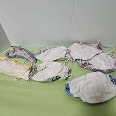 手作り布マスクの画像