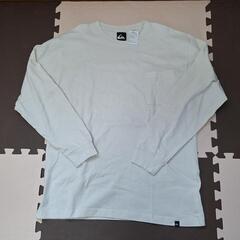 新品未使用 【最終価格】★ 42%OFF Quicksilver ロングTシャツ Lサイズ ホワイト クイックシルバーの画像