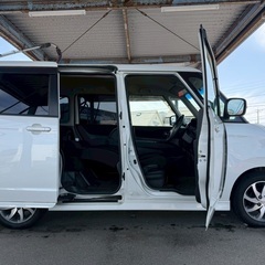Bluetooth対応ナビ付き☆月々9千円〜分割払い可❗️ 車検2年付き！【名義変更代込み】大人気☆スズキ パレットSW☆Bluetooth対応ナビ付き☆走行中DVD見れます☆ETC付き☆便利なバックカメラ付き☆電動スライドドア☆ドラレコ☆スマートキー☆フルオートエアコン☆純正アルミ☆事故修復歴無し☆そのまま乗って帰れます‼️の画像