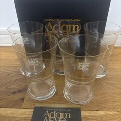 たち吉 Adam&Eve シェピア ウォーターグラス ５個セットの画像