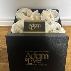 たち吉 Adam&Eve シェピア ウォーターグラス ５個セットの画像