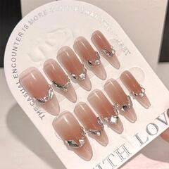 アーモンド型ネイルチップ Sサイズの画像