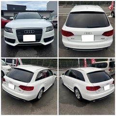🉐AUDI A4アバントTSFI 4WD2.0ターボSライン🉐検9/3/6たっぷり‼️12.6万kmの画像