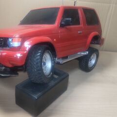 タミヤ　CC-01　4WDパジェロ(ﾌﾟﾗﾎﾞﾃﾞｨ）直ぐ　遊べます。＋　おまけ付き　引き取り限定の画像
