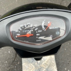 軽整備済み‼️アドレスv125 低走行　カスタム　後輪新品　配送可能　現車確認可能の画像